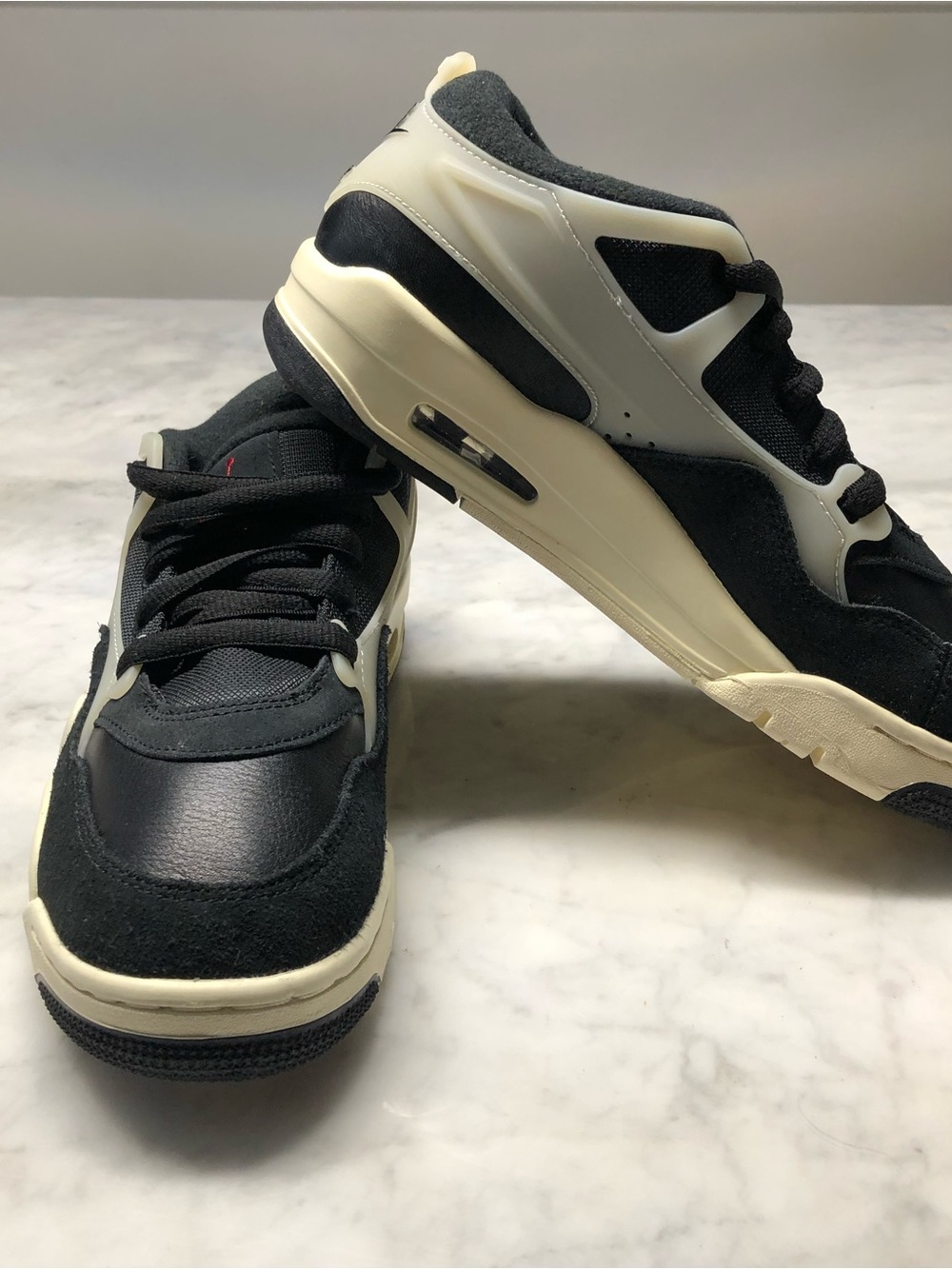 Nike Air Jordan 4 RM 'Black/Sail/Coconut Milk | Youth Boys Size 6.5Y